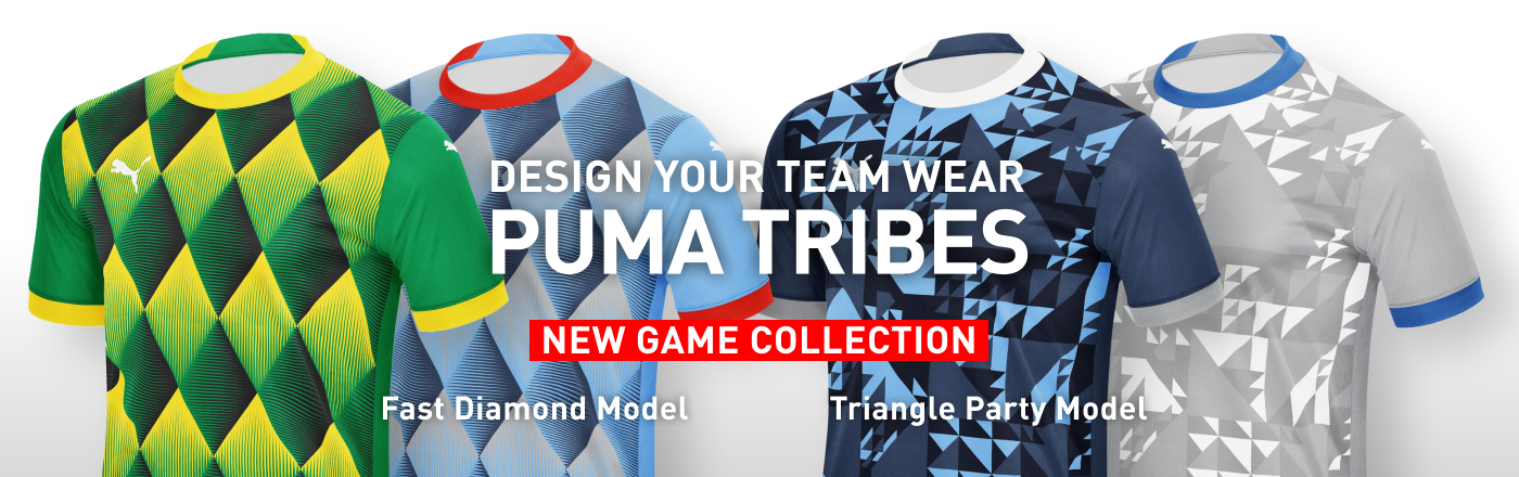 PUMA ウェア　サッカー　高校 オリジナルサッカー・チームウェア | PUMA TRIBES